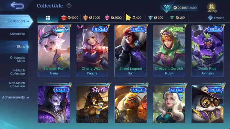 Mobile Legends: Bang Bang Accounts Hero 83|Skin 119|Max Emblem|KOF Karina,SABER[Freya image 8