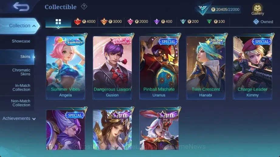 Mobile Legends: Bang Bang Accounts Hero 83|Skin 119|Max Emblem|KOF Karina,SABER[Freya image 9