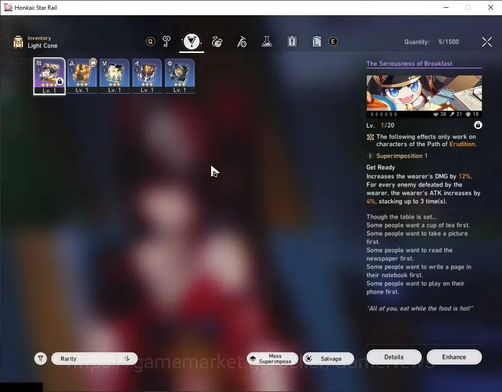 Honkai Star Rail Accounts Asia|TL 3|1 Limited [Sparkle]| 1 Golden Companion  image 6