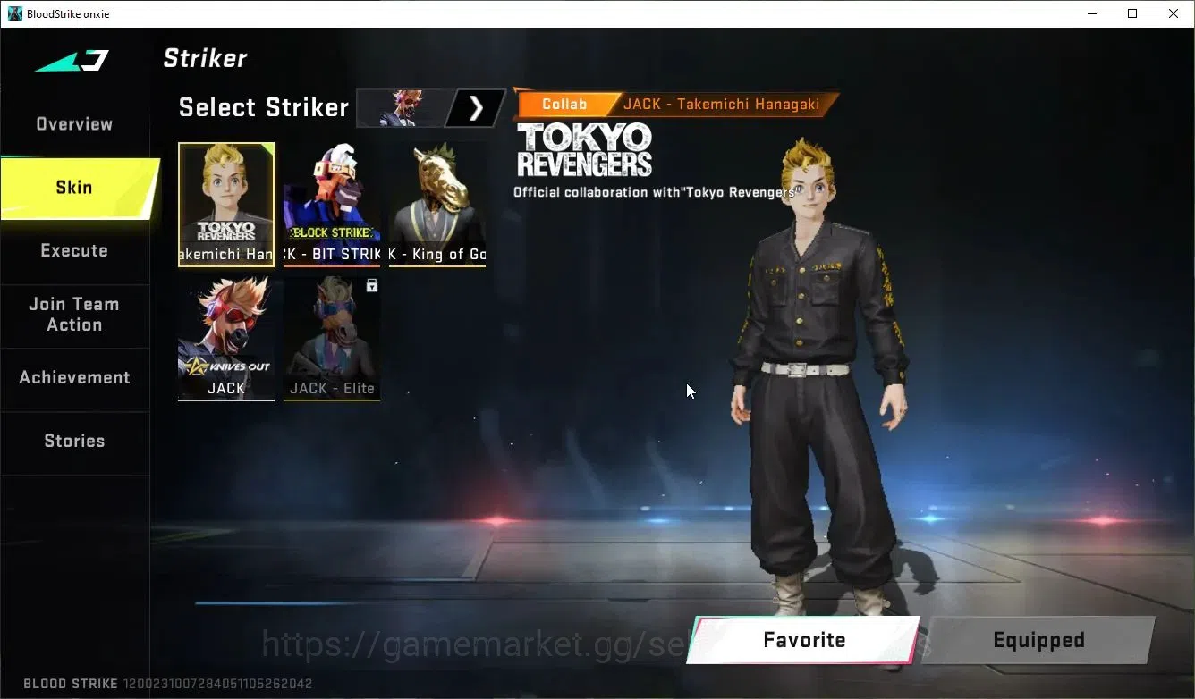 Blood Strike Accounts ASIA|ETERNAL DeAgle-Scorpion+Collab TR Jack-Hanaga image 3