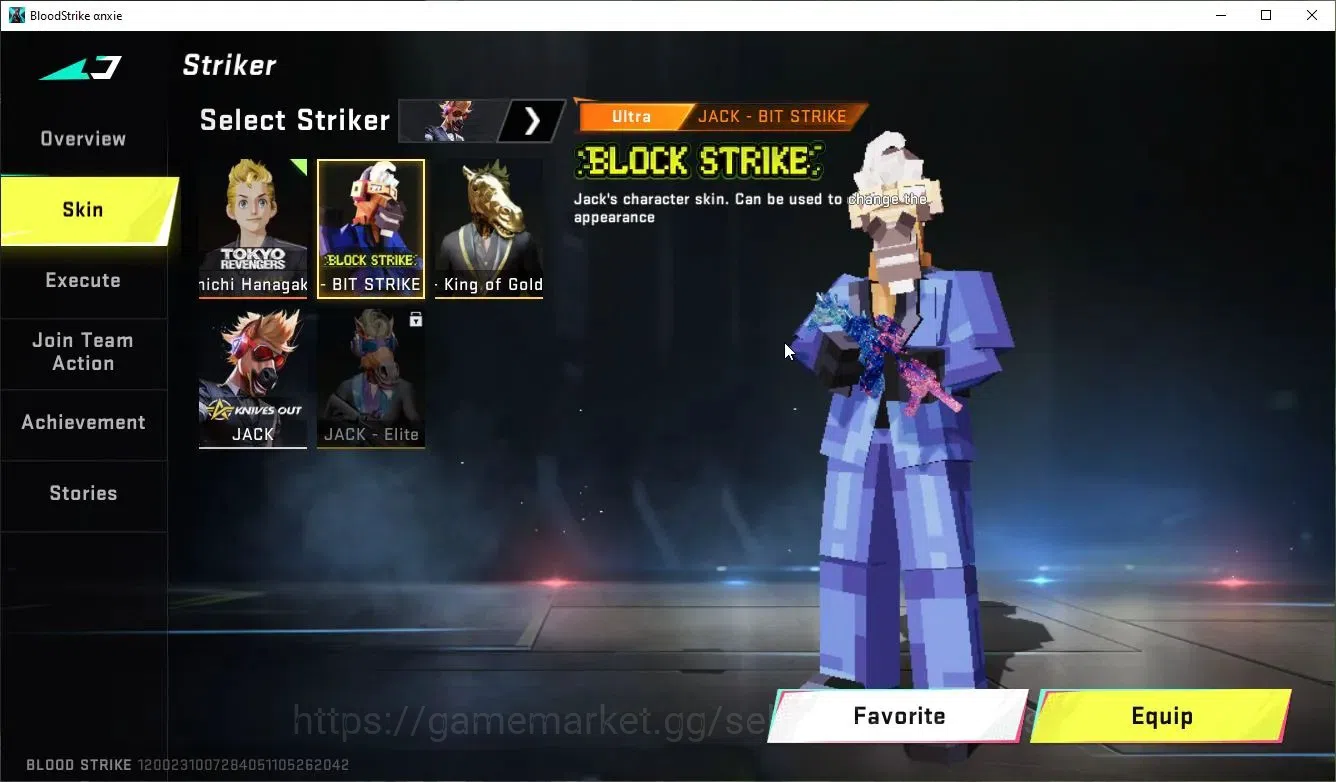 Blood Strike Accounts ASIA|ETERNAL DeAgle-Scorpion+Collab TR Jack-Hanaga image 4