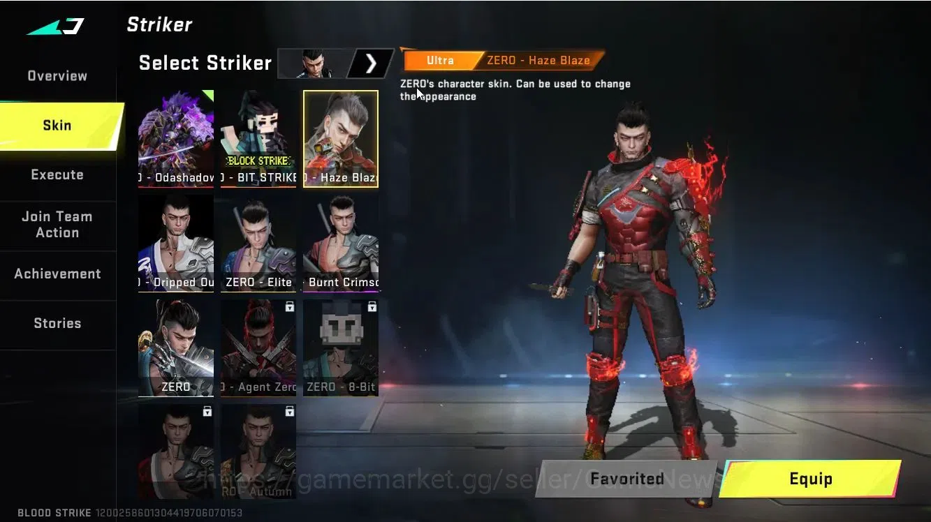 Blood Strike Accounts ASIA|ETERNAL[ZERO-Odashadow,DEagle]|ULTRA [Sedan-O image 6