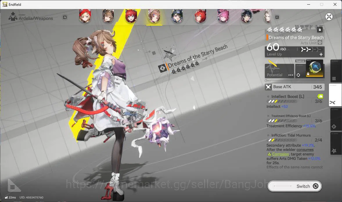 Arknights: Endfield Accounts ASIA | LVL 57, Rossi, gilberta sign, Ardelia P2 si image 10