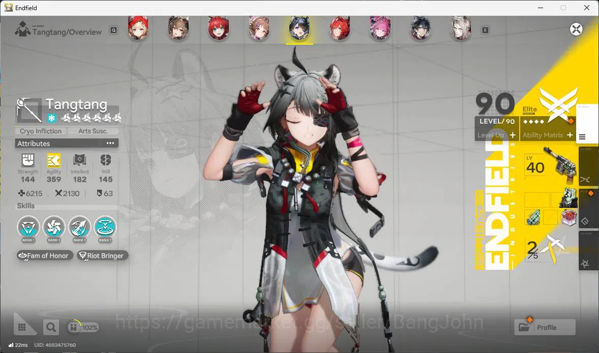 Arknights: Endfield Accounts ASIA | LVL 57, Rossi, gilberta sign, Ardelia P2 si image 11