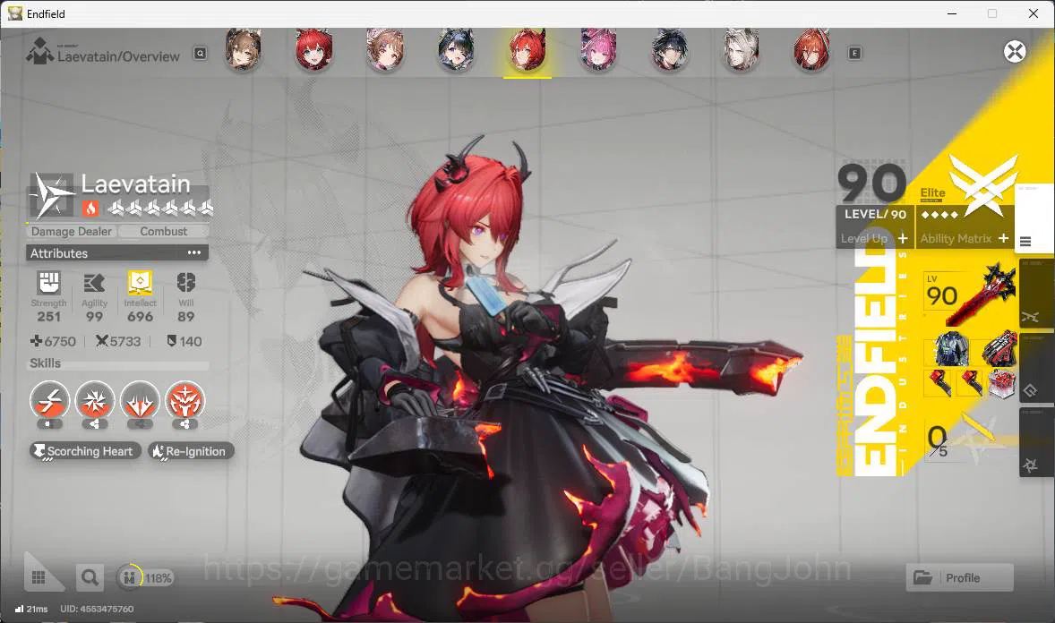 Arknights: Endfield Accounts ASIA | LVL 57, Rossi, gilberta sign, Ardelia P2 si image 13