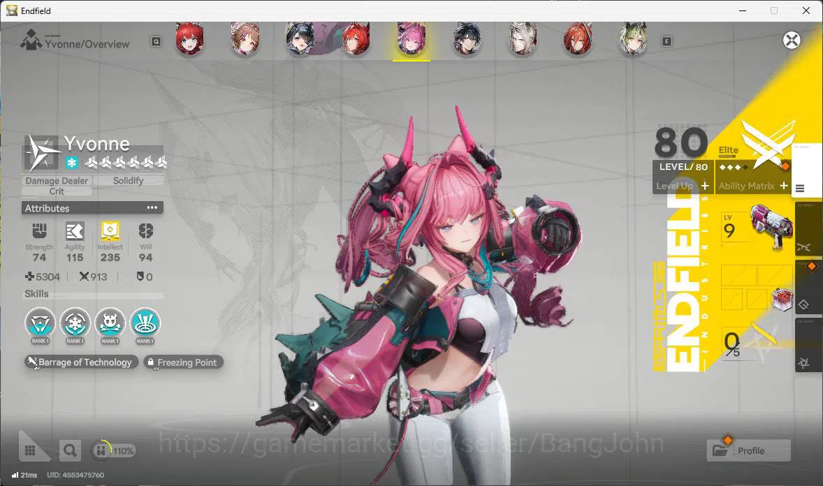 Arknights: Endfield Accounts ASIA | LVL 57, Rossi, gilberta sign, Ardelia P2 si image 16