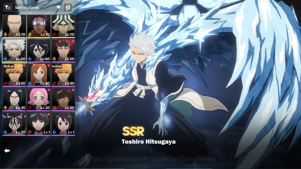BLEACH: Soul Resonance Accounts Nuverse SEA|4 SSR(Toshiro Sign,Urahara Sign,Ikkaku image 19