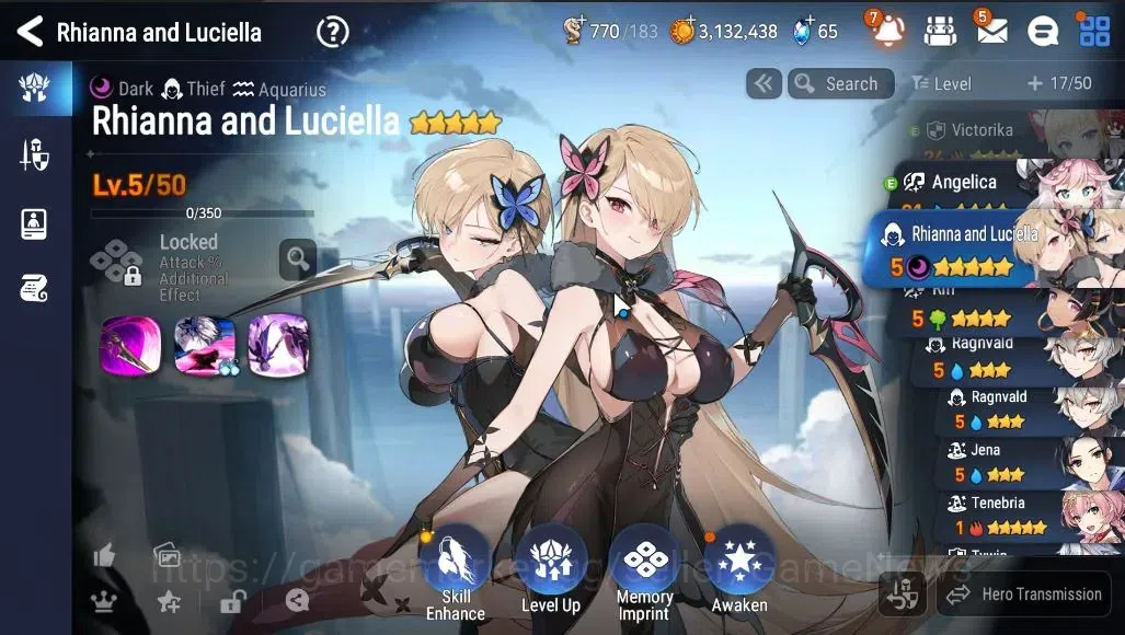Epic Seven Accounts GLOBAL Unverif|New Era|2 ML (Rhinna&Luciella,Succe image 15