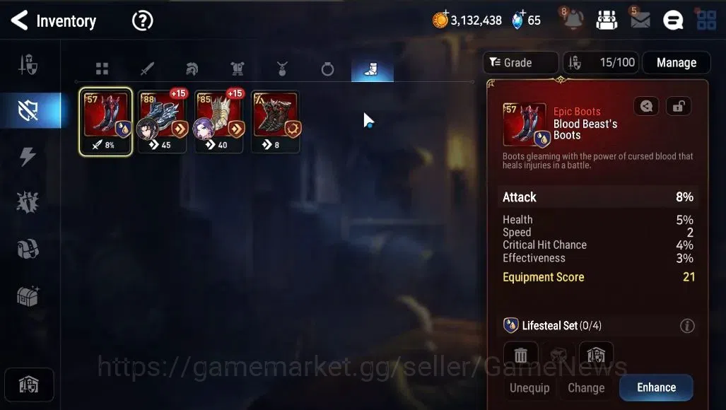 Epic Seven Accounts GLOBAL Unverif|New Era|2 ML (Rhinna&Luciella,Succe image 9