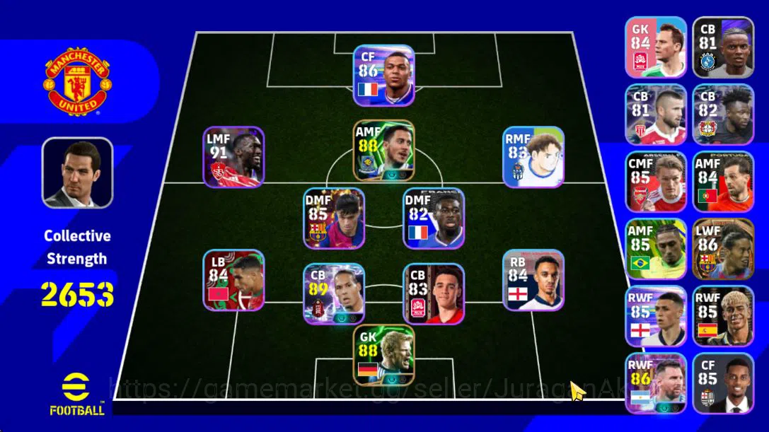 eFootball Starter Mobile||Big Time Ronaldinho Gaucho,Virgil Van Dijk image 1