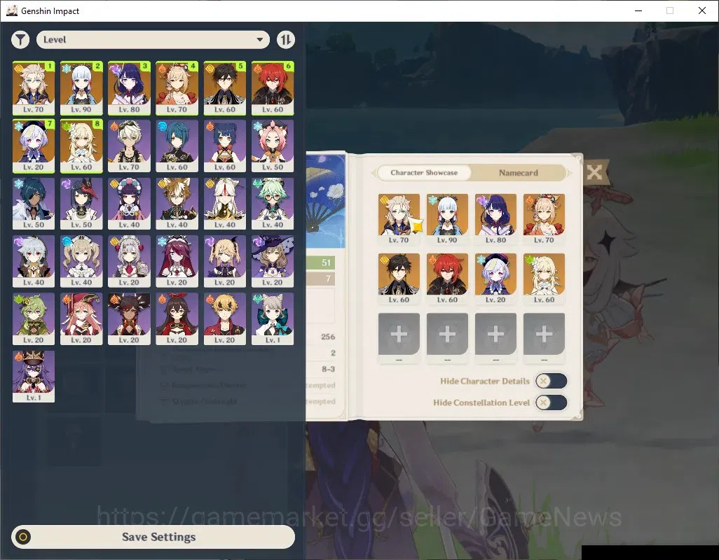 Genshin Impact Accounts Others ASIA|AR 51|5 Limited + 1 (*5 Weapon)|Zhongli,Raiden Shogun,Kamisato Ayaka,Yoimiya,Albedo|Mc 1
