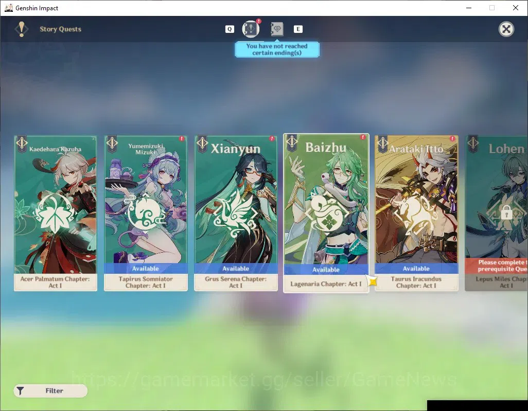 Genshin Impact Accounts Others ASIA|AR 51|5 Limited + 1 (*5 Weapon)|Zhongli,Raiden Shogun,Kamisato Ayaka,Yoimiya,Albedo|Mc 20