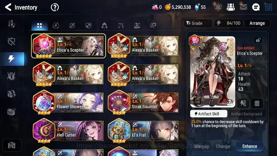 Epic Seven Accounts Global | Starter|2 ML(Rhianna & Luciella ,Briar Wi image 12