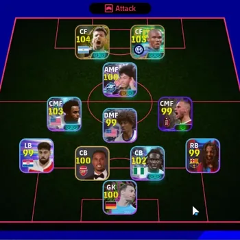 eFootball Accounts Legends & Iconic Players Android|Power 3140|Epic Samuel Eto'o,Wayne Rooney,Sergio Aguero,Aubameyang|Show