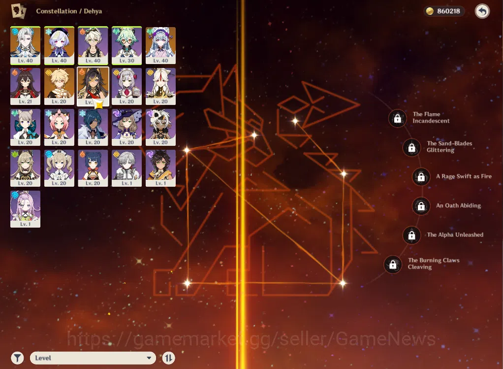 Genshin Impact Accounts ASIA|AR31|Starter|1Limited+16(*4Character)|Neuvill image 6