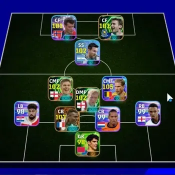 eFootball Accounts Legends & Iconic Players Android|Big Time Marcel Desailly|Show Time Lamine Kevin De Bruyne,Alexander