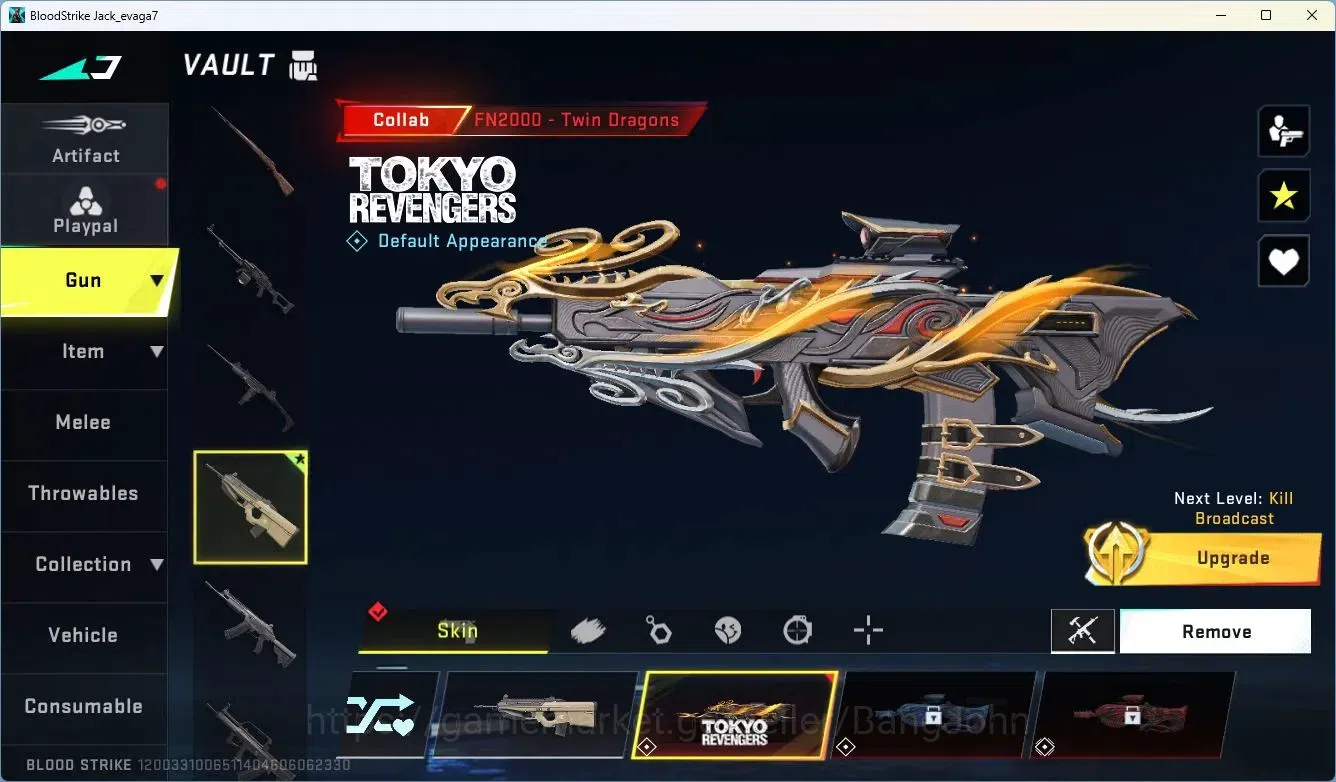Blood Strike Accounts ASIA | 1 ETERNAL: Desert Eagle-Scorpius | 2 TR Gun image 4