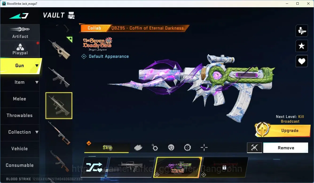 Blood Strike Accounts ASIA | 1 ETERNAL: Desert Eagle-Scorpius | 2 TR Gun image 5