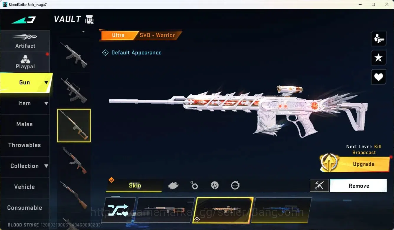 Blood Strike Accounts ASIA | 1 ETERNAL: Desert Eagle-Scorpius | 2 TR Gun image 7
