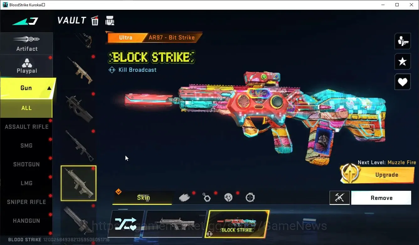 Blood Strike Accounts ASIA|ETERNAL DeAgle+MELEE TalonKnife,Collab TR FN2 image 18