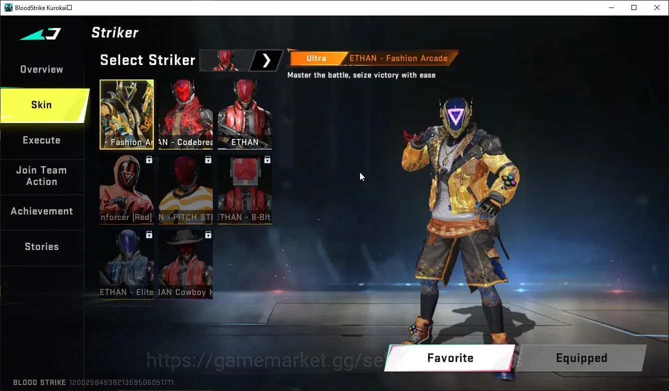 Blood Strike Accounts ASIA|ETERNAL DeAgle+MELEE TalonKnife,Collab TR FN2 image 5