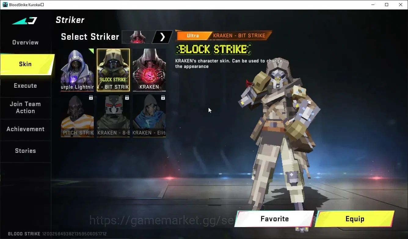 Blood Strike Accounts ASIA|ETERNAL DeAgle+MELEE TalonKnife,Collab TR FN2 image 7