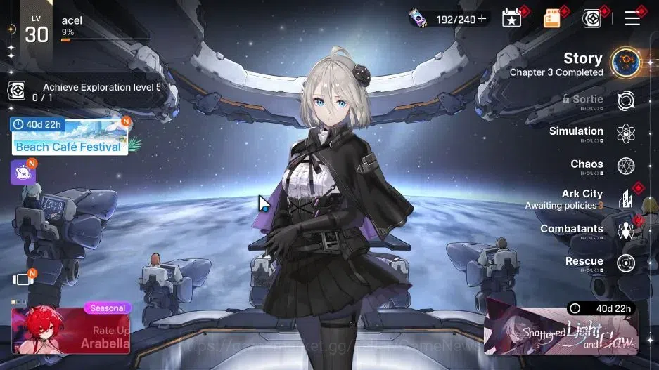 Chaos Zero Nightmare Accounts GLOBAL Lv 30| 6 SSR 1