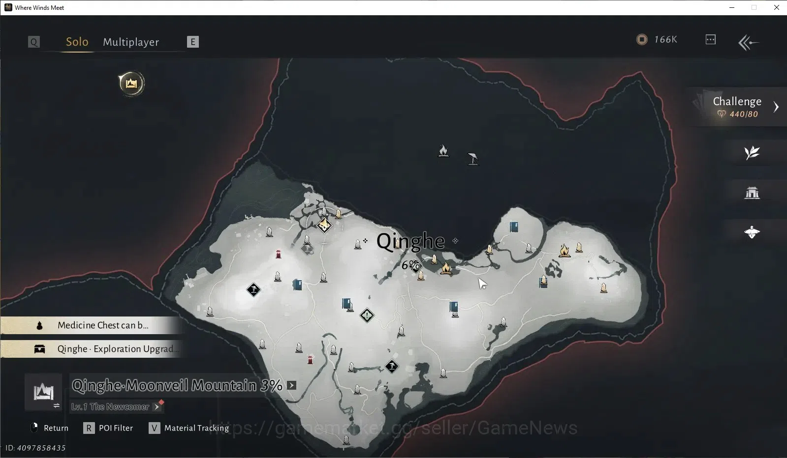 Where Winds Meet Accounts GLOBAL | Lv 11 | GS 4088 | Starter Lotusborne Radi image 18