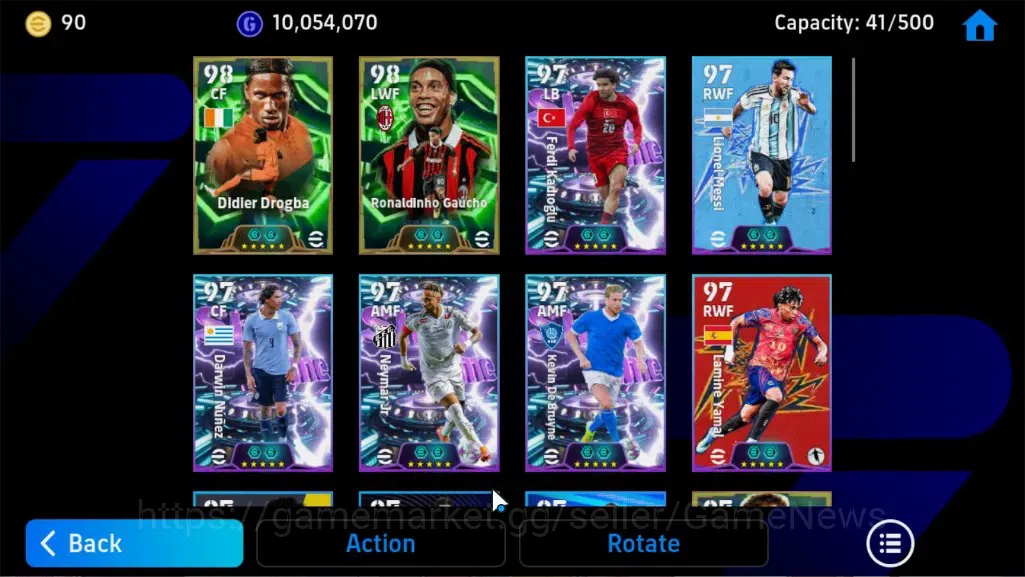 eFootball Accounts Android|Epic Drogba,Ronaldinho,Gerrard,Torres,Show image 4