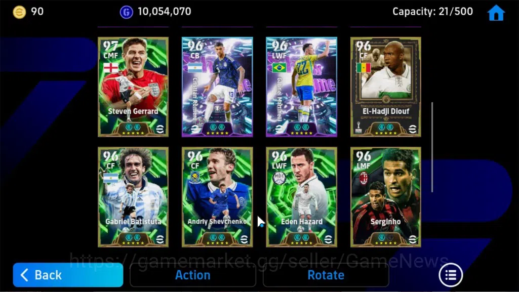 eFootball Accounts Android|Epic Drogba,Ronaldinho,Gerrard,Torres,Show image 8