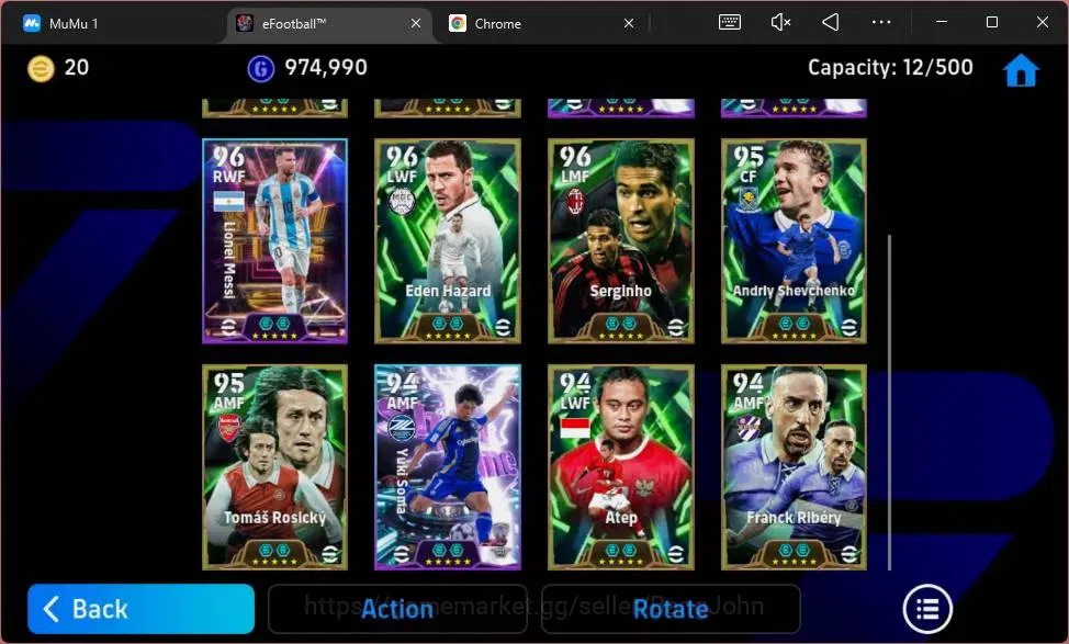 eFootball Accounts Android|PW 3140|Epic Bebeto,Shevchenko(2),Hazzard, image 3