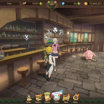 The Seven Deadly Sins: Grand Cross Accounts Endgame Global | 204K CC | 23 DM | UR Mesis 1/6, Menor 1/6, Skuld 1/6, YKL 1/6