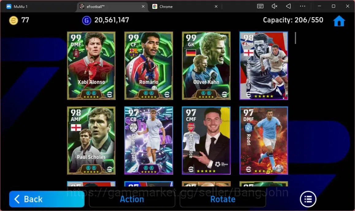 eFootball Accounts ANDROID|PW 3159|Epc Xabi Alonso|Epc Romario|Epc Ol image 6