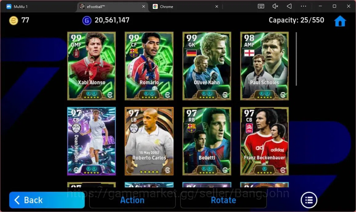eFootball Accounts ANDROID|PW 3159|Epc Xabi Alonso|Epc Romario|Epc Ol image 9
