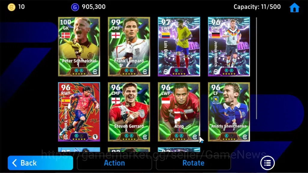eFootball Accounts Android|Epic Peter Schmelchel,Frank Lampard,Steven image 8