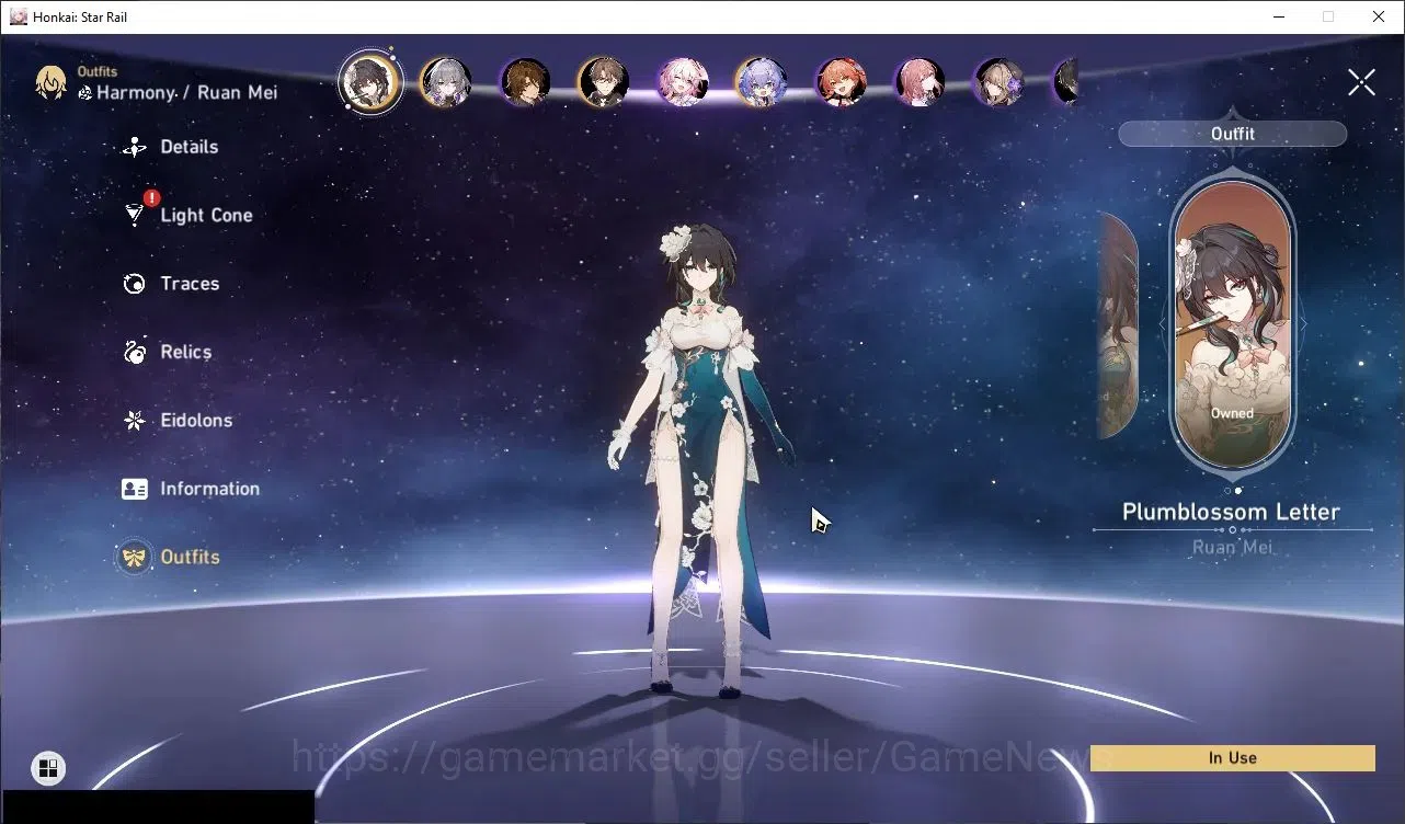 Honkai Star Rail Accounts Others Asia|TL 70|13 Limited|(Castorice,Cyrene,DH Terrae)+Sign Phainon,Hyacine,Archer,Tribbie,R 14