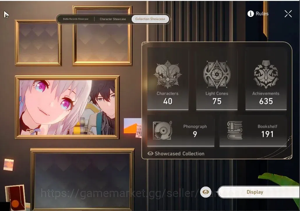 Honkai Star Rail Accounts Others Asia|TL 70|13 Limited|(Castorice,Cyrene,DH Terrae)+Sign Phainon,Hyacine,Archer,Tribbie,R 3