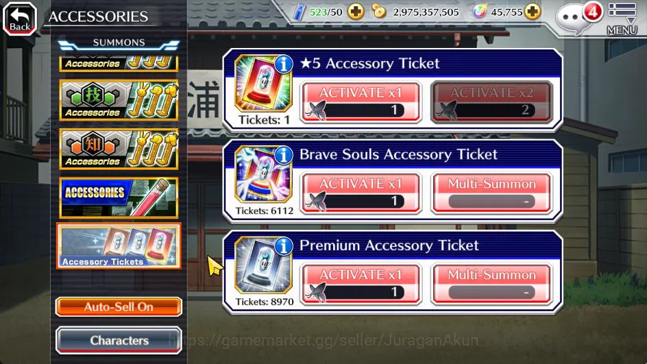 Bleach: Brave Souls Accounts Mid-Tier [GLOBAL]45K Orb|Rukia 10th Anniv,Halibel Cacao,Nelliel 10