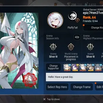 Epic Seven Accounts Limited Hero Global Unverif | 8 ML (R&L,SOTD Diane,Lisette,NMLuna,Etc.) | SS 2.6K | Stigma 112K | Log