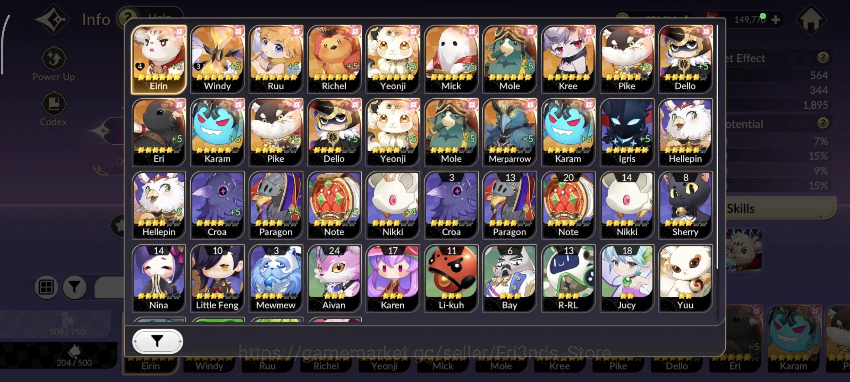 Seven Knights Re:Birth Accounts SKR34 | GLOBAL ASIA | ENDGAME  4 OLD 7K ROSIE T2 + image 3