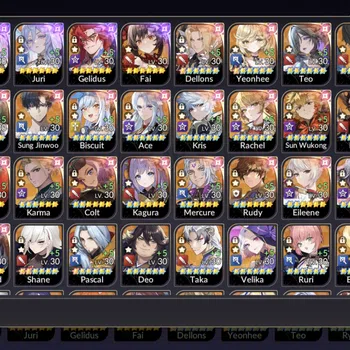 Seven Knights Re:Birth Accounts SKR34 | GLOBAL ASIA | ENDGAME  4 OLD 7K ROSIE T2 + image 1