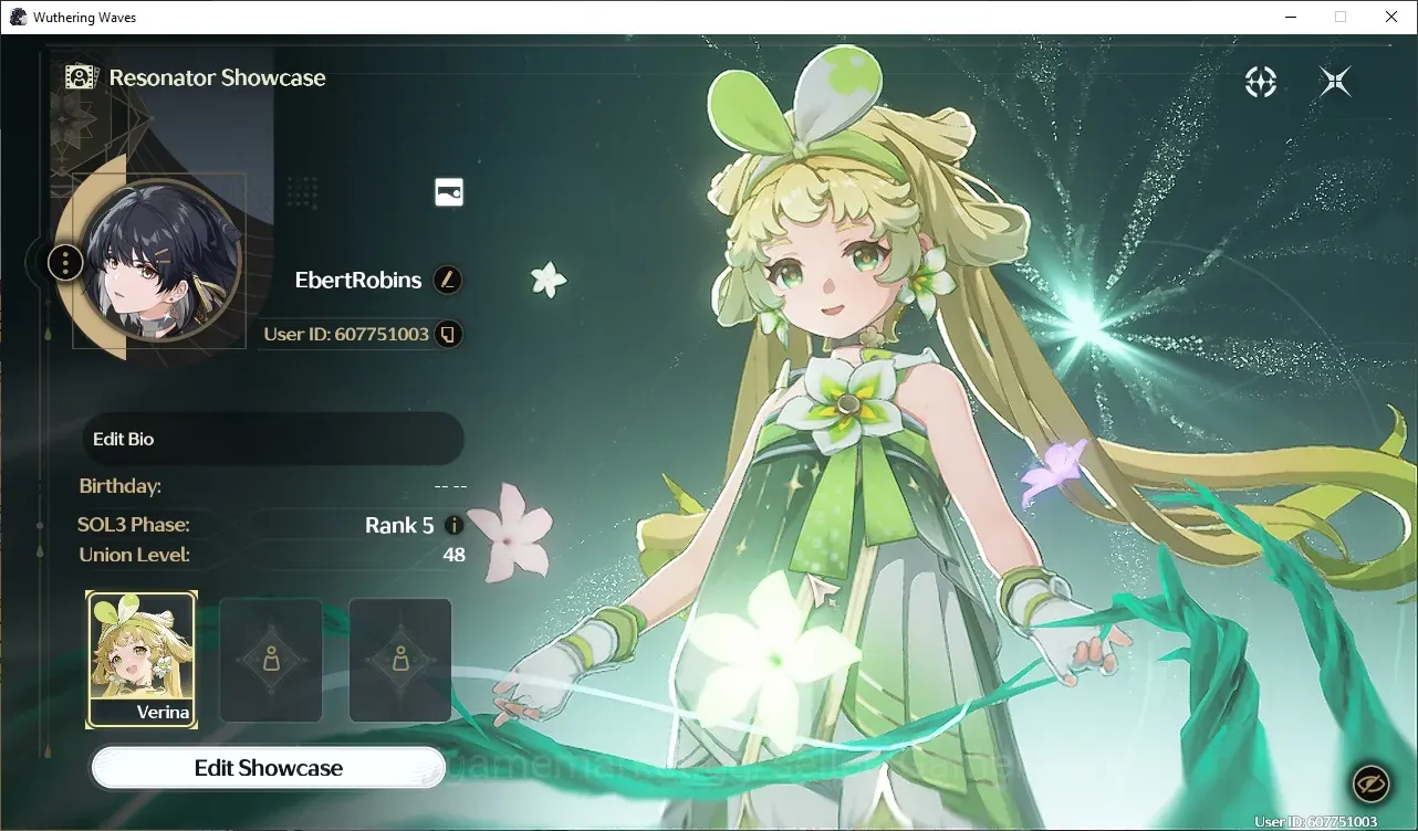 Wuthering Waves Accounts Others EU|UL 48|Ready Gacha| 76.5K Astrite + 9 Radiant Tide & 149 Lustrous Tide|DB Lvl 30|Female 1