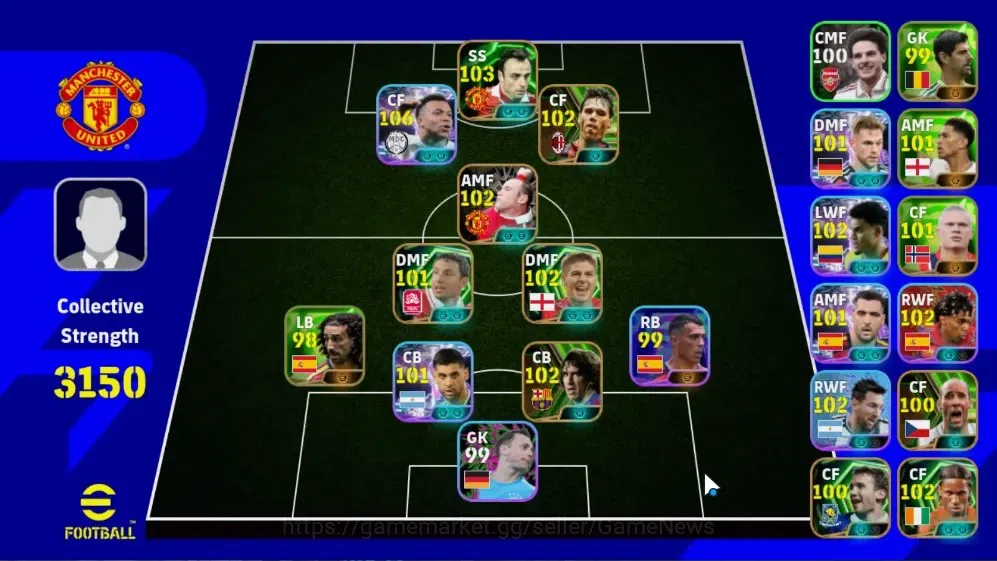 eFootball Accounts Legends & Iconic Players Android|10Epic Didier Drogba,Dimitar Berbatov,Marco van Basten,Carles 1