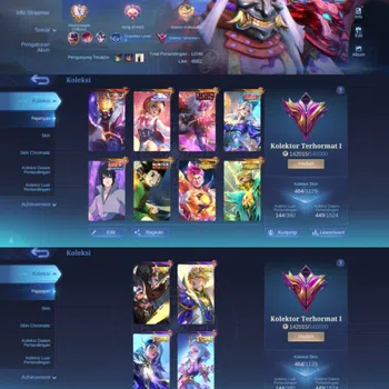 Mobile Legends: Bang Bang Accounts High Rank FRANCO LED ||  GLOBAL REGION || EX IMMORTAL
