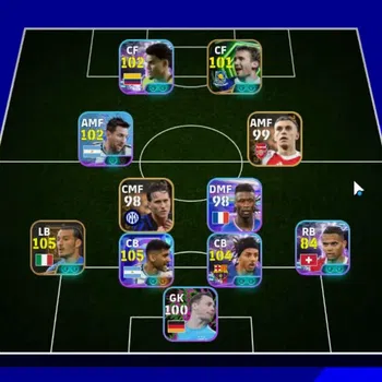 eFootball Accounts Legends & Iconic Players Android|Epic Gianluca Zambrotta|Show Time Cristian Romero,Jules Kounde,Luis