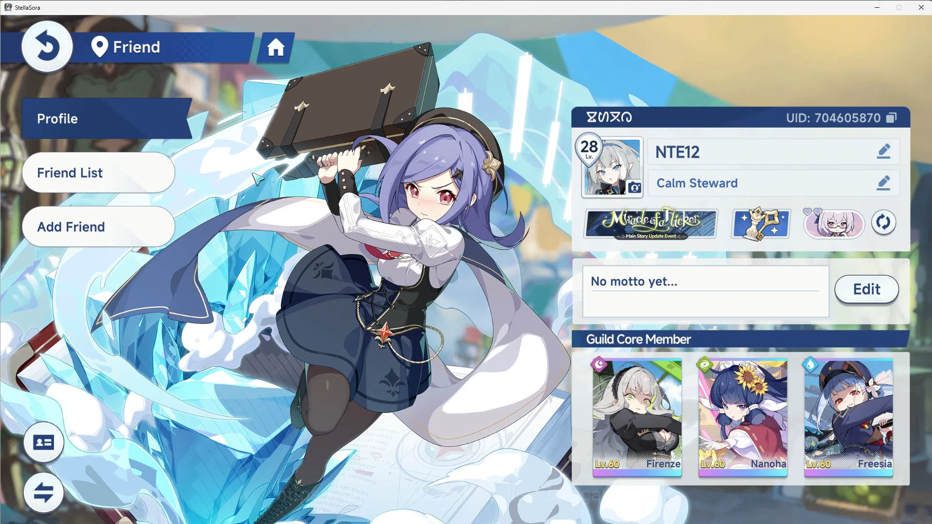 Stella Sora Accounts GLOBAL LV28|6 SSR 1 Limit(Firenze T5,Freesia T2,Na image 7