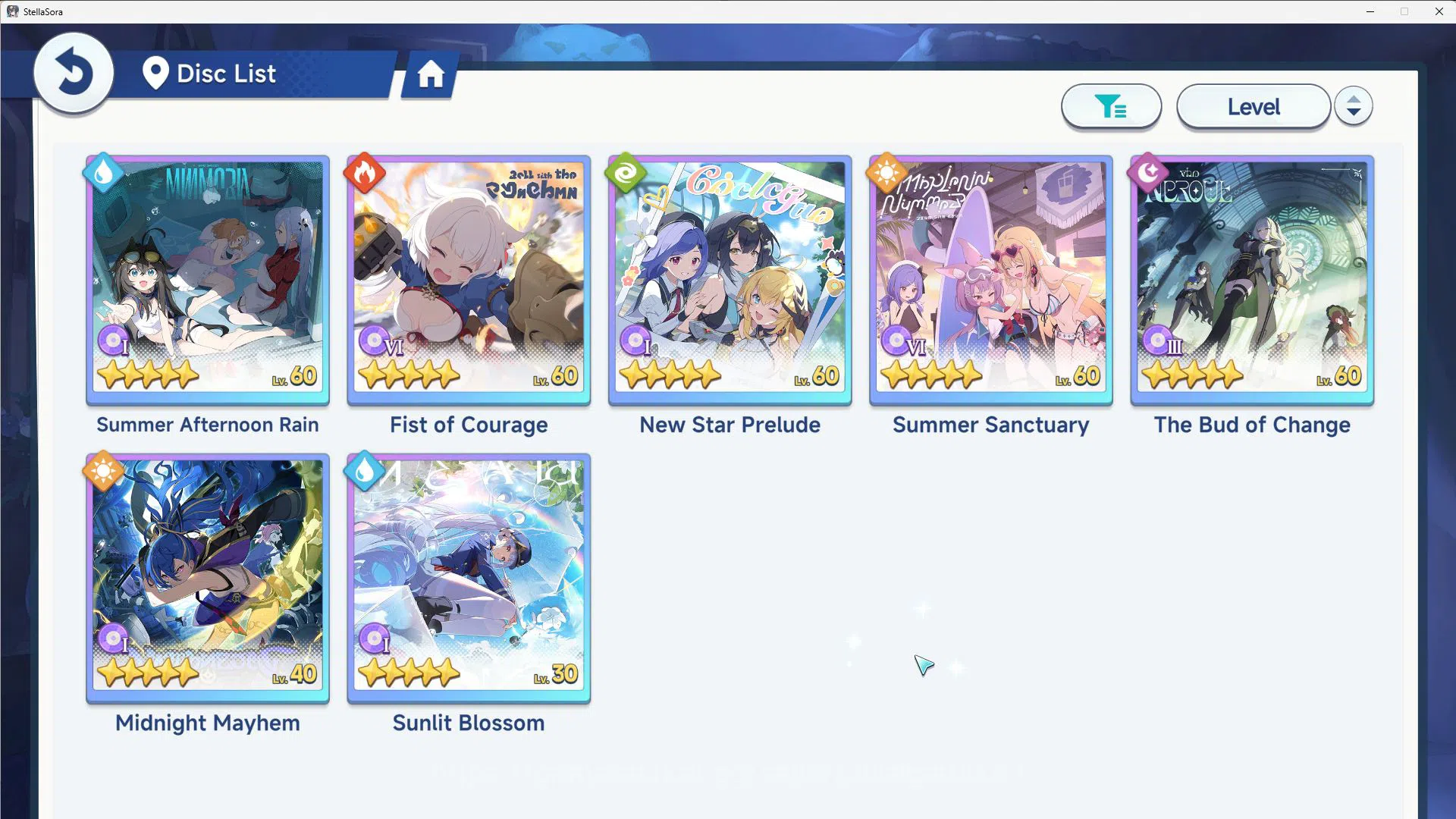 Stella Sora Accounts GLOBAL LV28|6 SSR 1 Limit(Firenze T5,Freesia T2,Na image 9