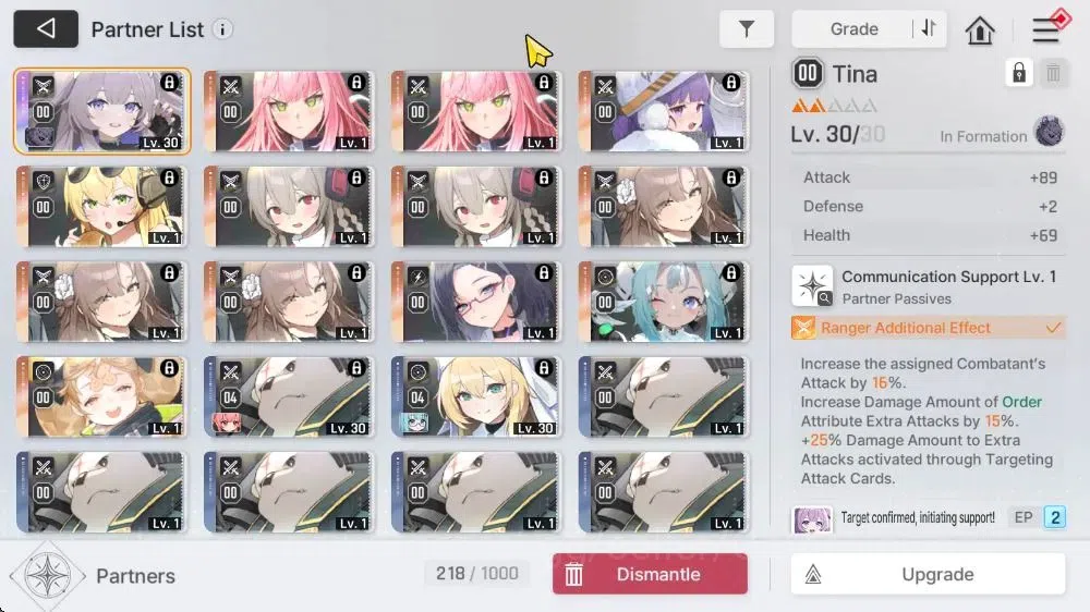 Chaos Zero Nightmare Accounts GLOBAL Lv 37|5 SSR[Hugo+Sign,Tiphera,Mei Lin,Narja,Magna]|8 10