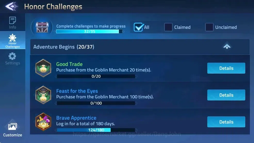 Mobile Legends: Adventure Accounts Global | LV 155 | 155M Power | Camp 65-4 | VIP 9 | image 2