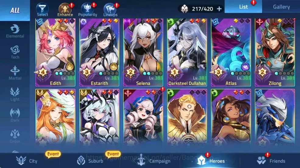 Mobile Legends: Adventure Accounts Global | LV 155 | 155M Power | Camp 65-4 | VIP 9 | image 4